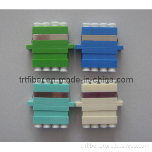 Quad LC-OM3 Fiber Optic Adapter